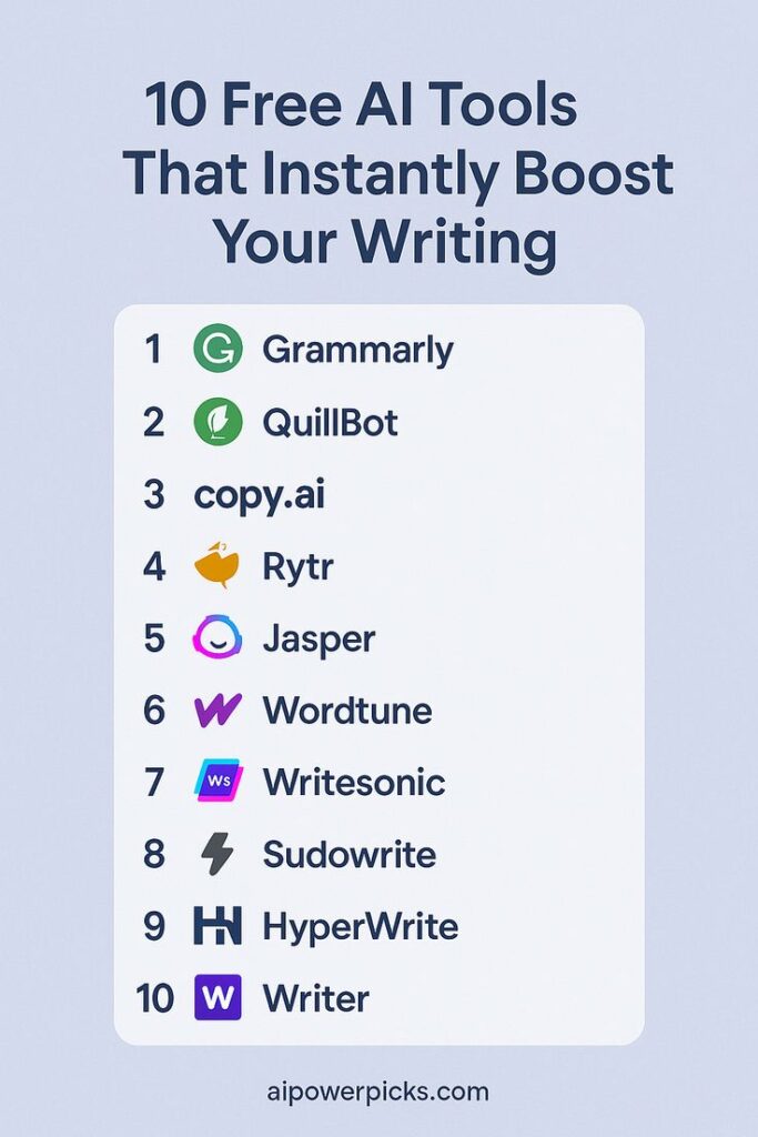 AI writing tool reviews 2025